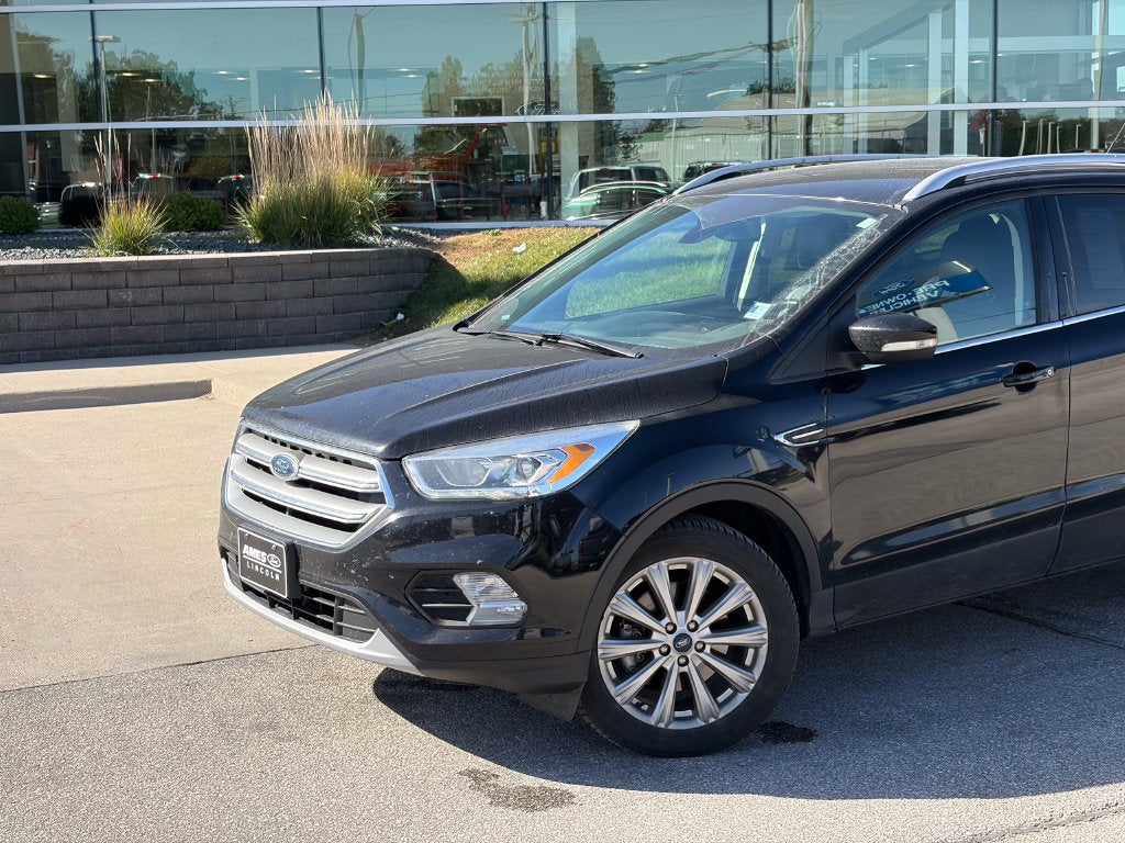 Used 2017 Ford Escape Titanium with VIN 1FMCU9JD3HUC20370 for sale in Ames, IA
