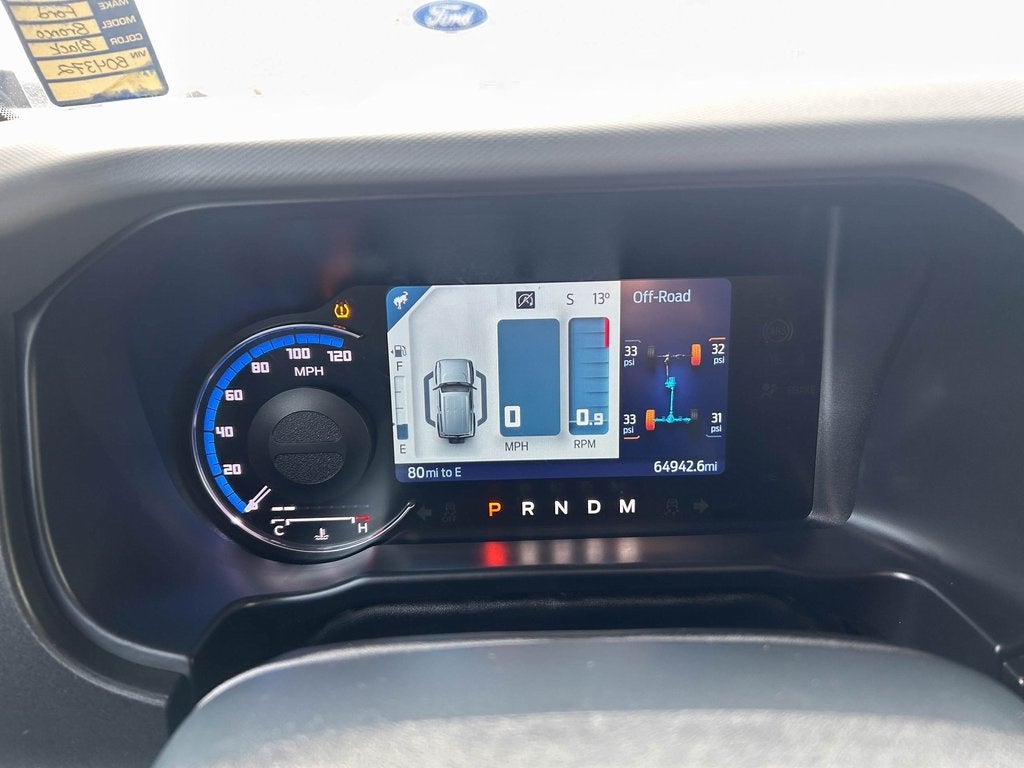 2021 Ford Bronco Black Diamond