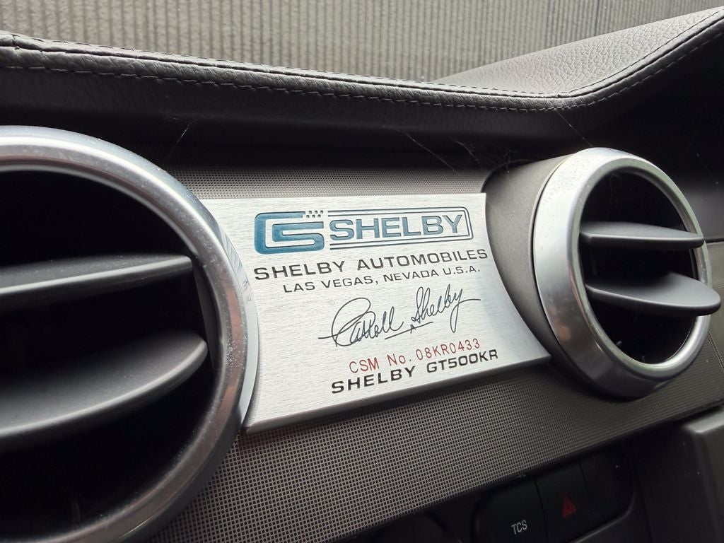 2008 Ford Mustang Shelby GT500 KR