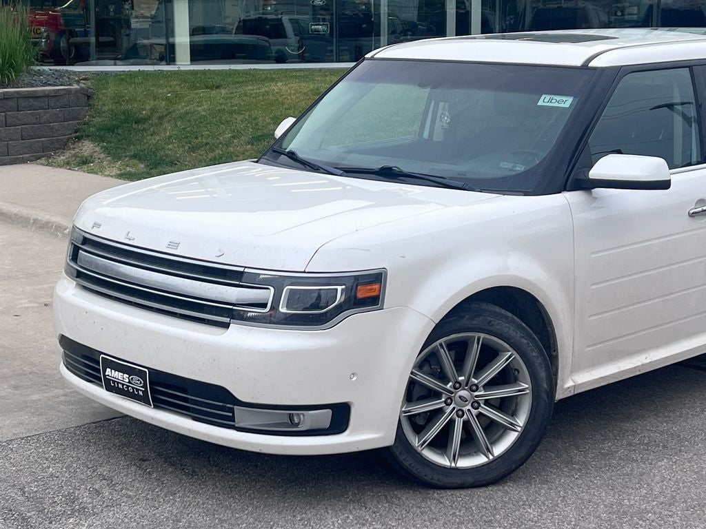 Used 2014 Ford Flex Limited with VIN 2FMHK6D87EBD25701 for sale in Ames, IA