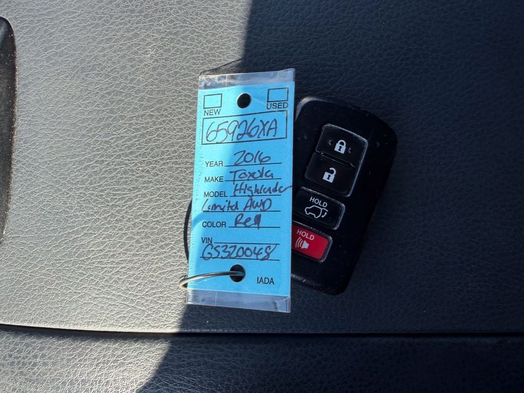 2016 Toyota Highlander Limited