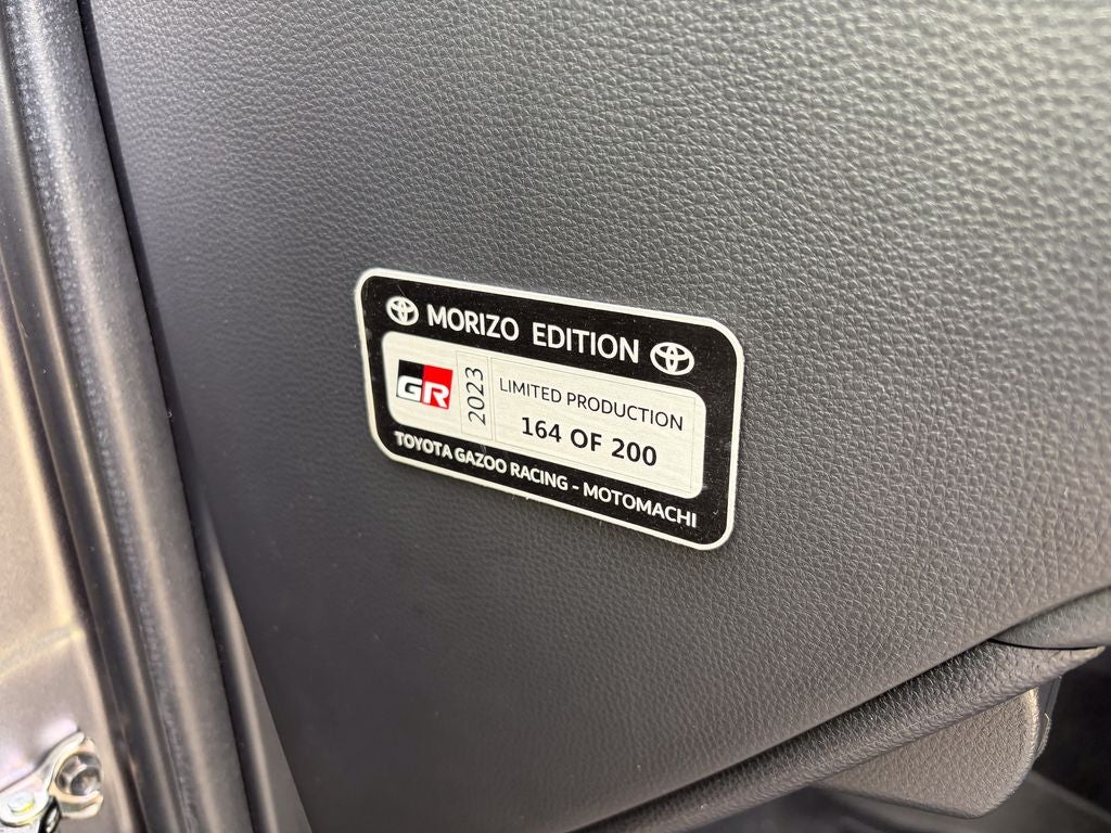 2023 Toyota GR Corolla Morizo Edition