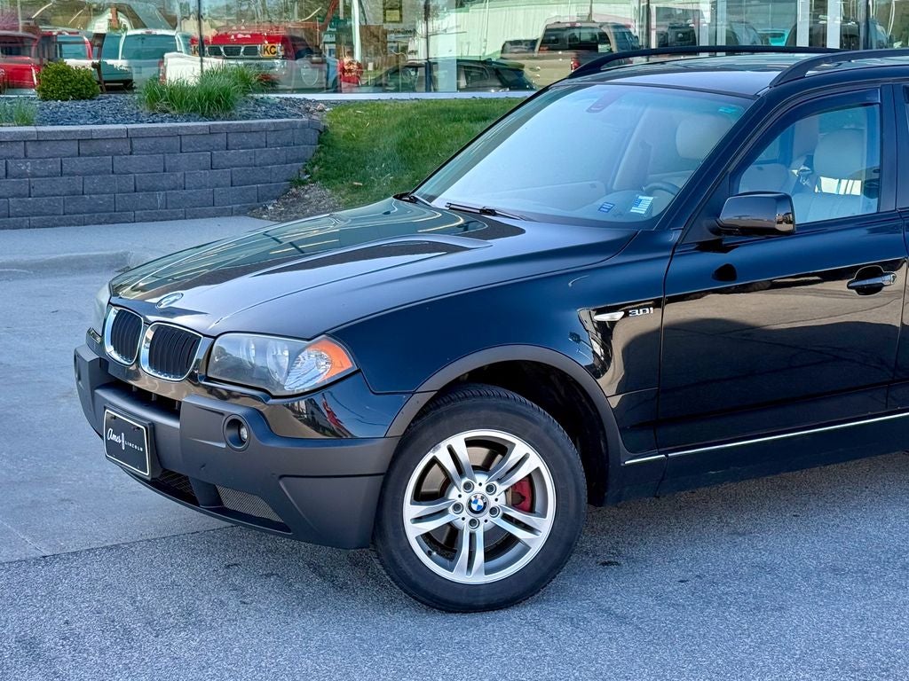 Used 2004 BMW X3 3.0i with VIN WBXPA93404WC33822 for sale in Ames, IA
