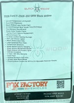 2026 Ford F-350SD Black Widow