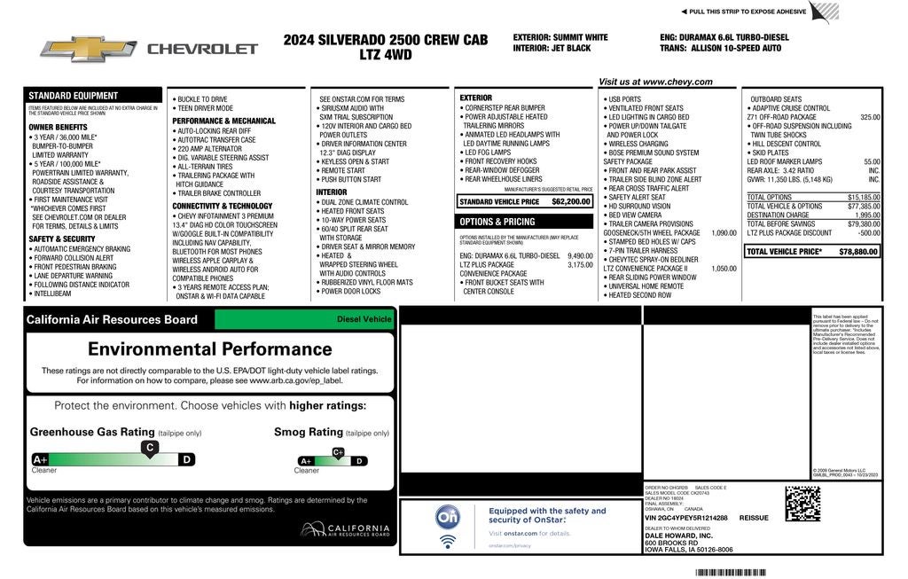 2024 Chevrolet Silverado 2500HD LTZ