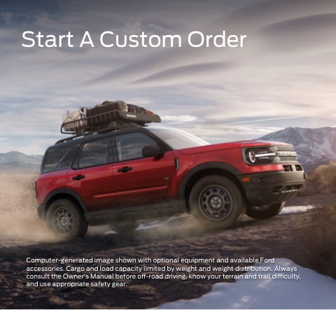 Start a custom order | Ames Ford in Ames IA