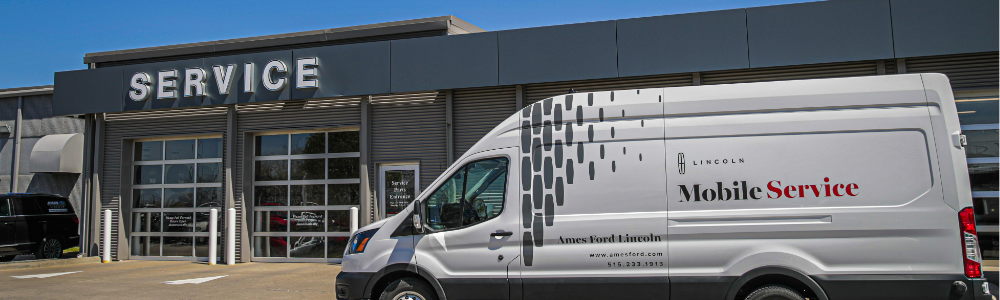 Service your vehicle at Ames Ford!